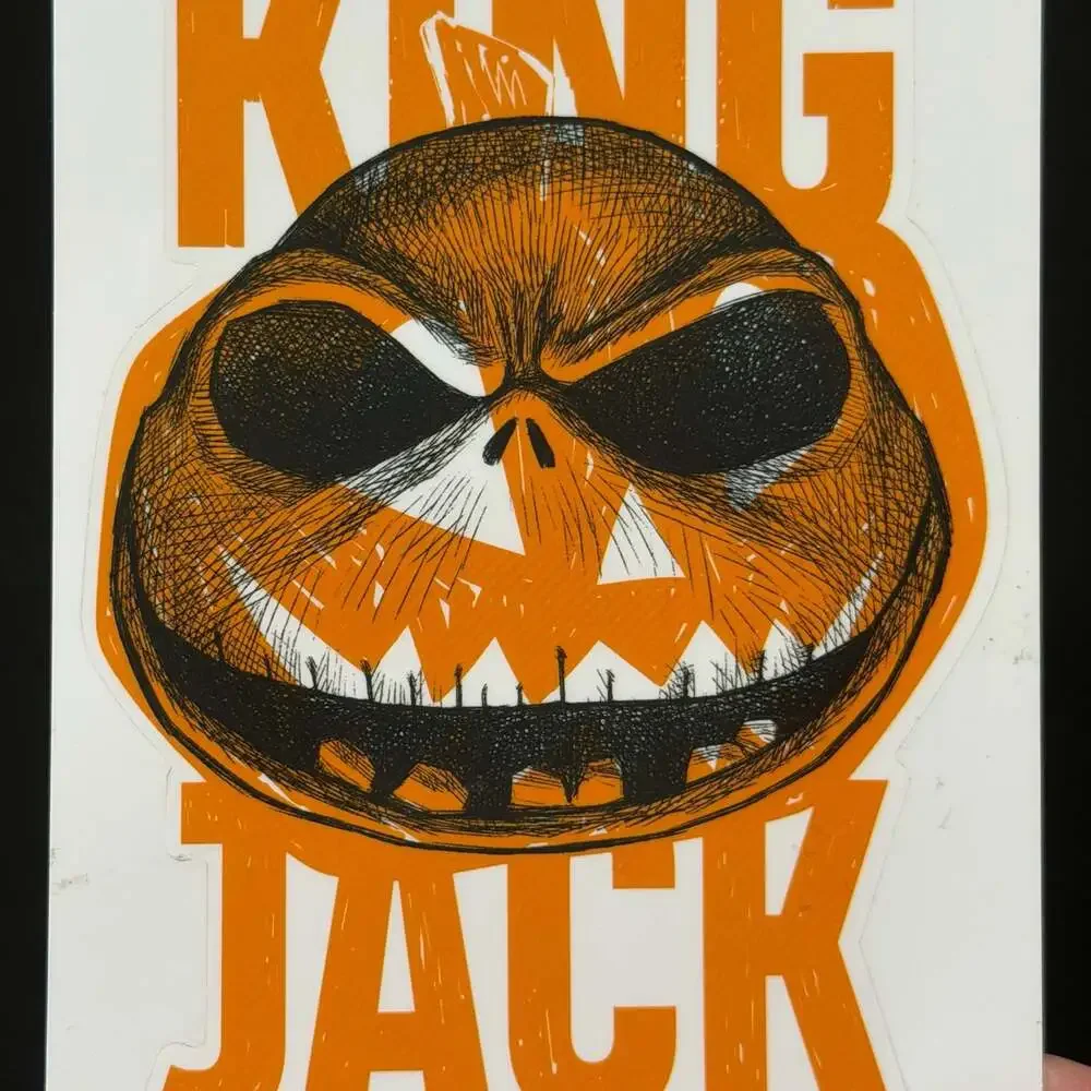 Trends Intl. The Nightmare Before Christmas Roomscapes King Jack Decal Sticker